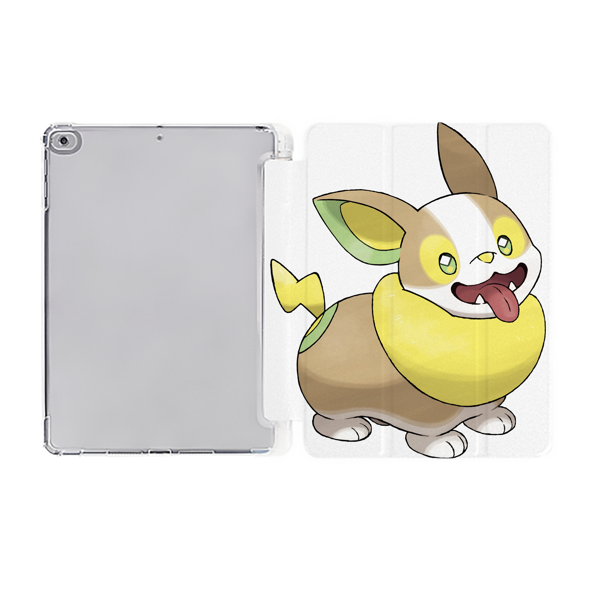 （画像用） ポケットモンスター Pokémon IPad ケース ペン収納付き 三つ折りスタンド PUレザー×シリコン 対応機種9.5/10.5/10.9インチ